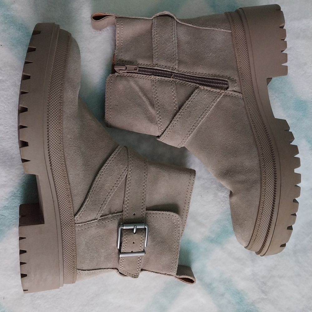 Lucky Brand Elyton Leather Boots